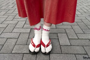 Japanese Sandals with Socks