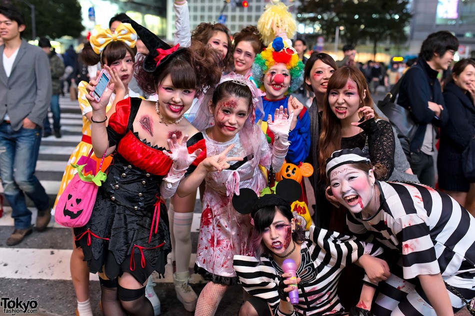 Japan Halloween Costumes – Pictures & Video From Tokyo! – Tokyo Fashion