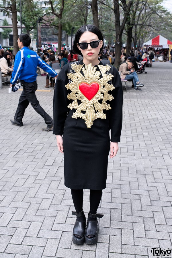KTZ Heart Dress in Tokyo
