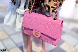 Pink Quilted Chanel Purse