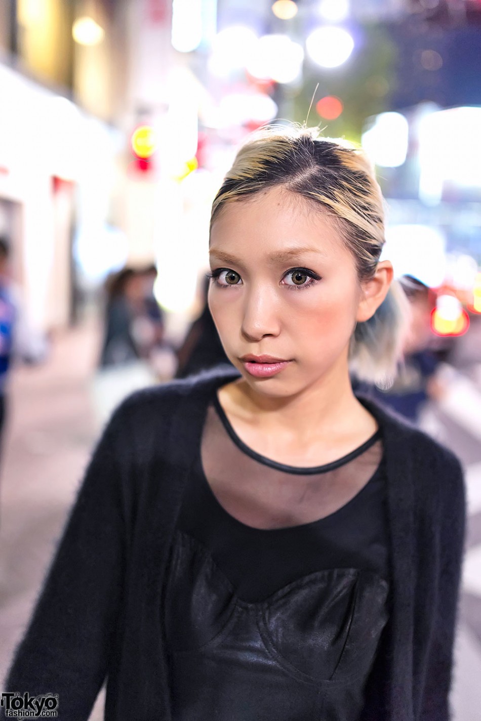 Japanese Blog Style Japanese Fashion Blogger w/ JC Gold Wedges, Fuzzy Sweater & Zara Clutch ...