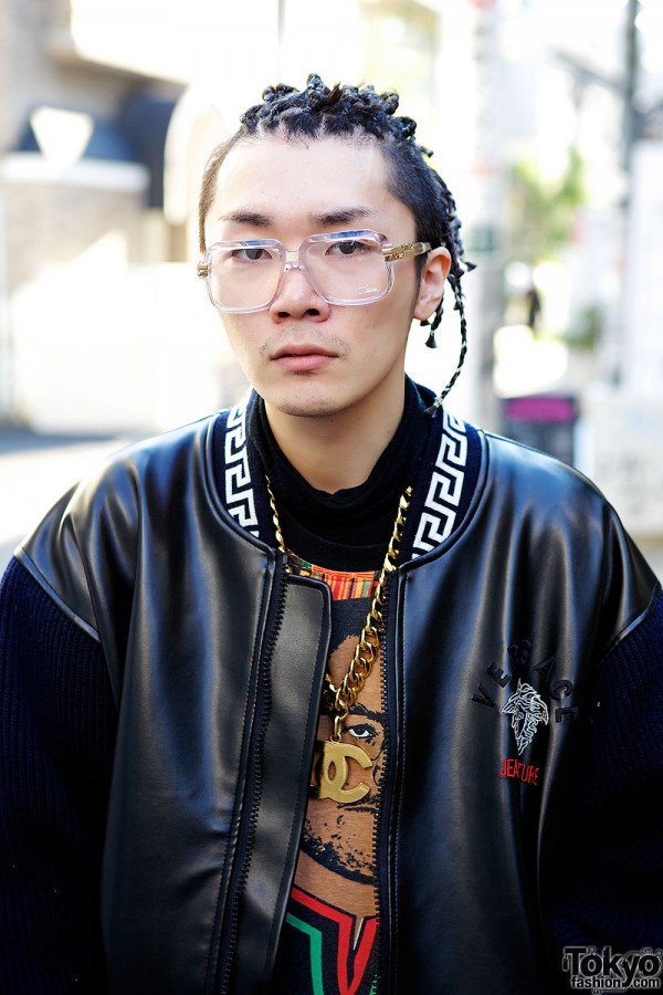 Harajuku Guy in Versace Jacket