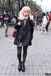 Cute Tokyo Street Style w/ Vivienne Westwood