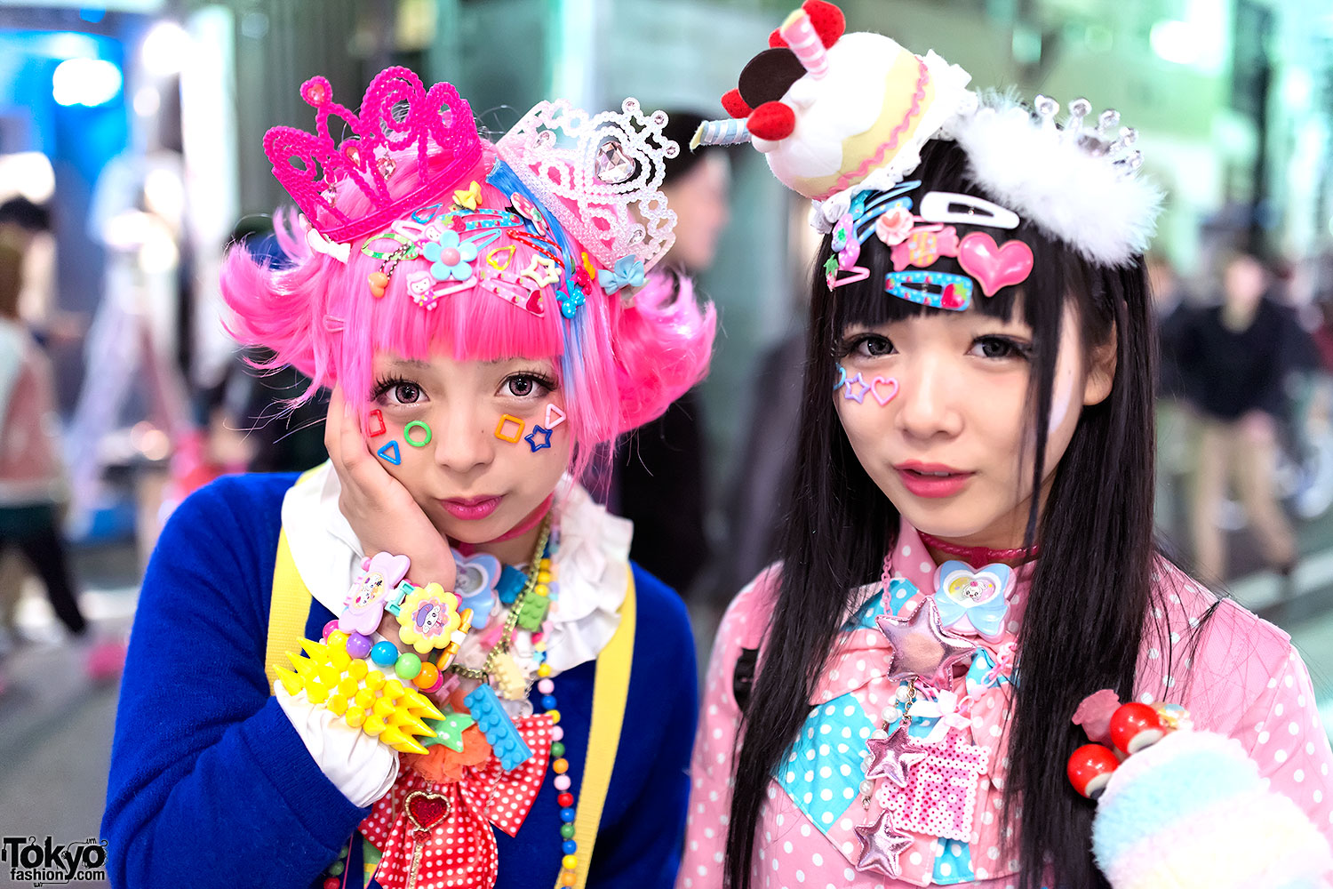 Decora Hair Clips & Colorful Fashion w/ Candy Stripper, 6%DOKIDOKI in  Harajuku – Tokyo Fashion