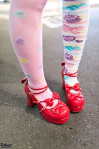 Cupcake Socks & Lolita Shoes