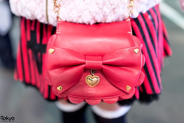 Angelic Pretty Red Bow Purse