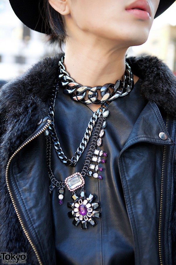 Statement Necklaces in Harajuku