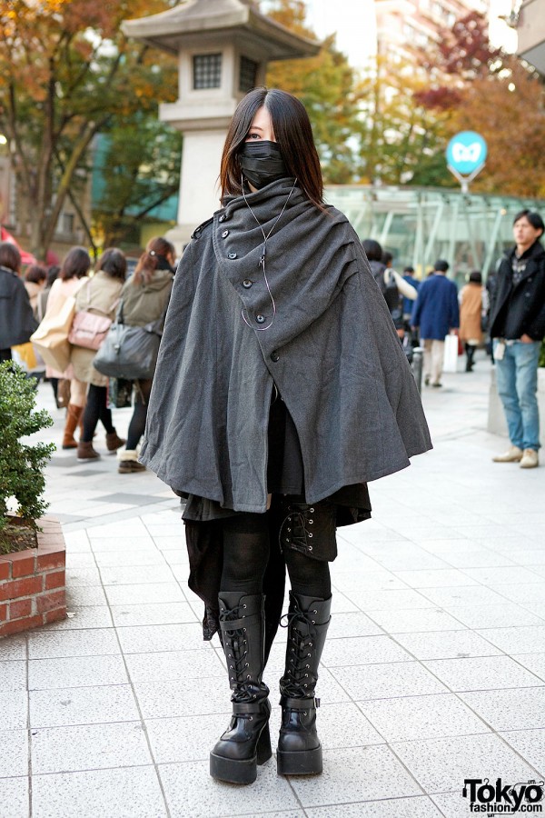 Gothic Harajuku Style w/ Mask & Cape, Sixh, h.NAOTO & Queen Bee