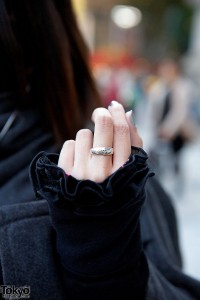 h.NAOTO Skull Ring