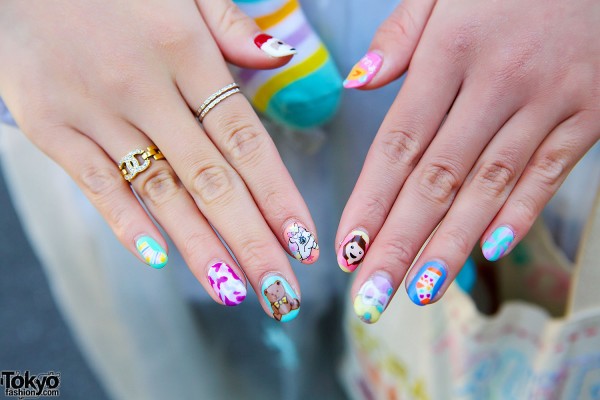Colorful Nail Decals
