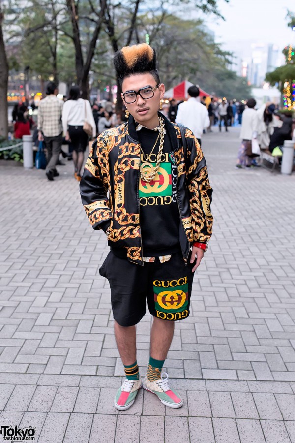 Hi-top Fade, Gold Chains & 1980s Hip Hop-inspired Street Style