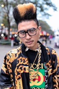 Hi-top Fade & Gold Chains in Tokyo