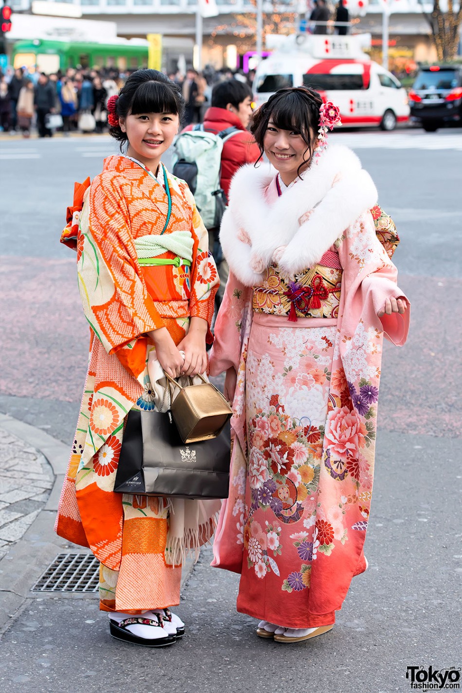 Coming of Age Day in Japan – Kimono Pictures 2014