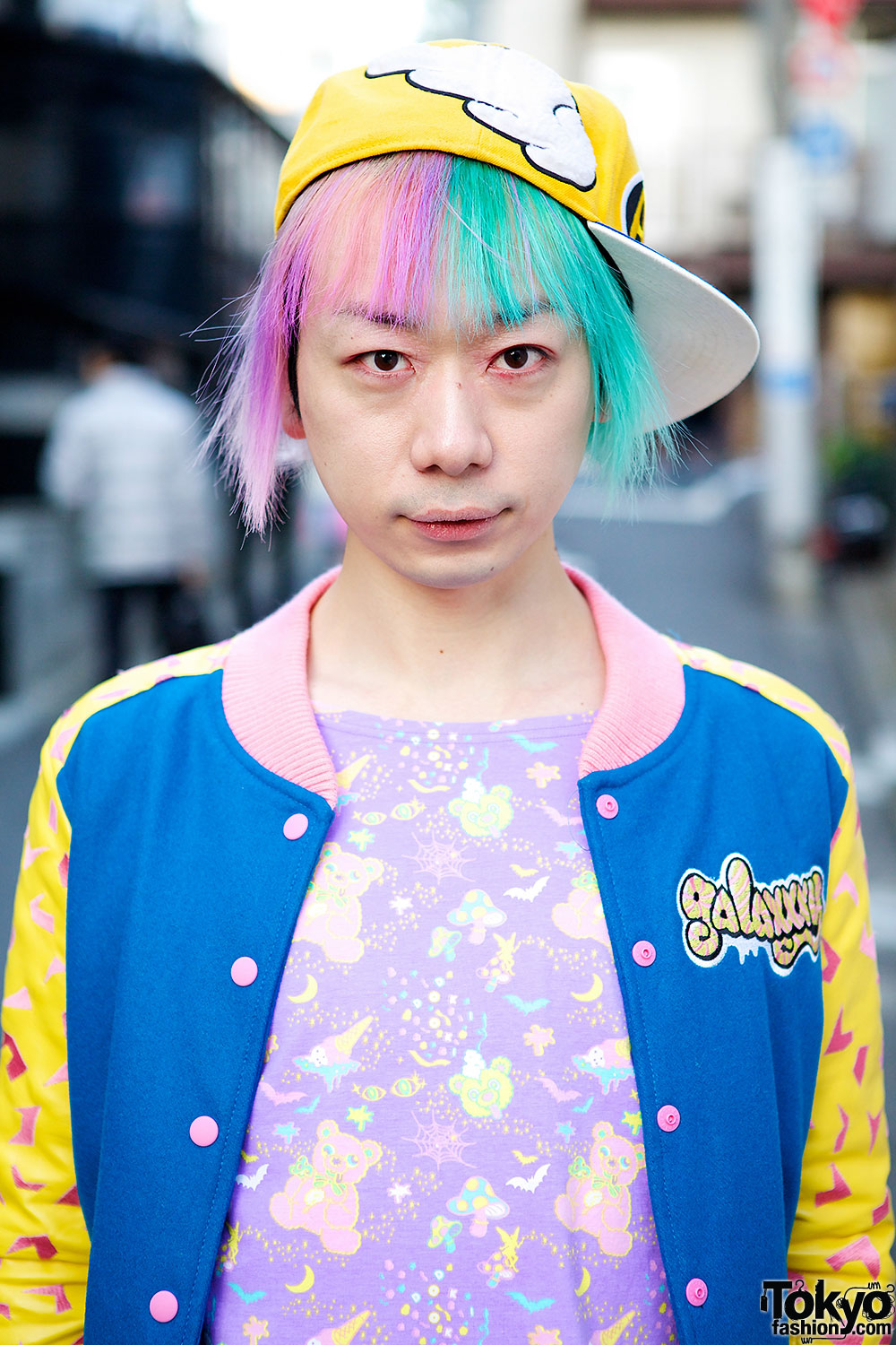 Colorful Harajuku Guy w/ 6%DokiDoki, SuperLovers, Galaxxxy & SPX 