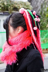 Colorful Hair Falls