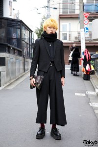 Yohji Yamamoto Cropped Pants
