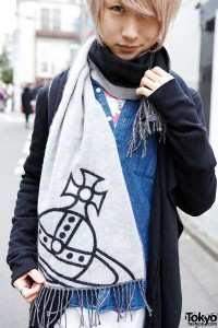 Vivienne Westwood Logo Scarf