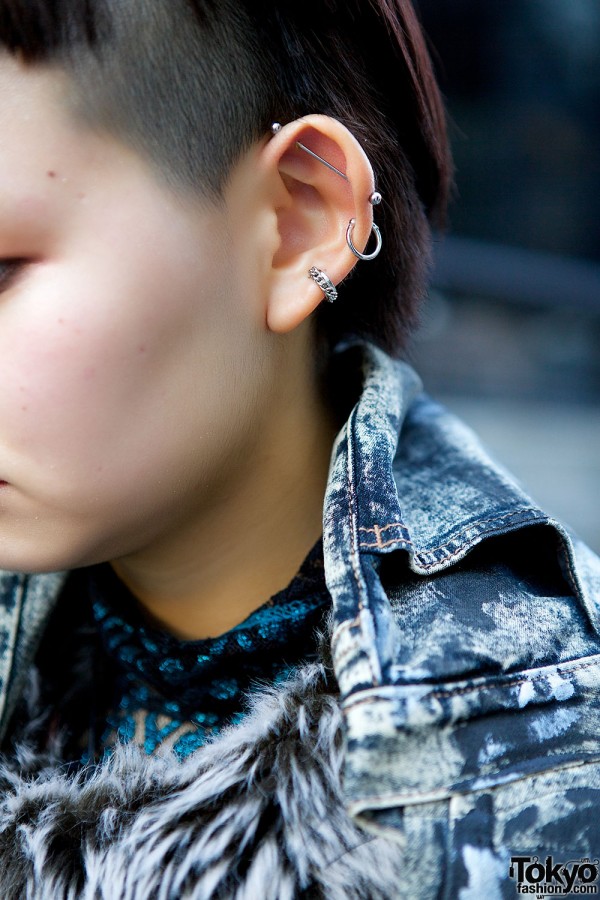 Earrings & Piercings in Harajuku