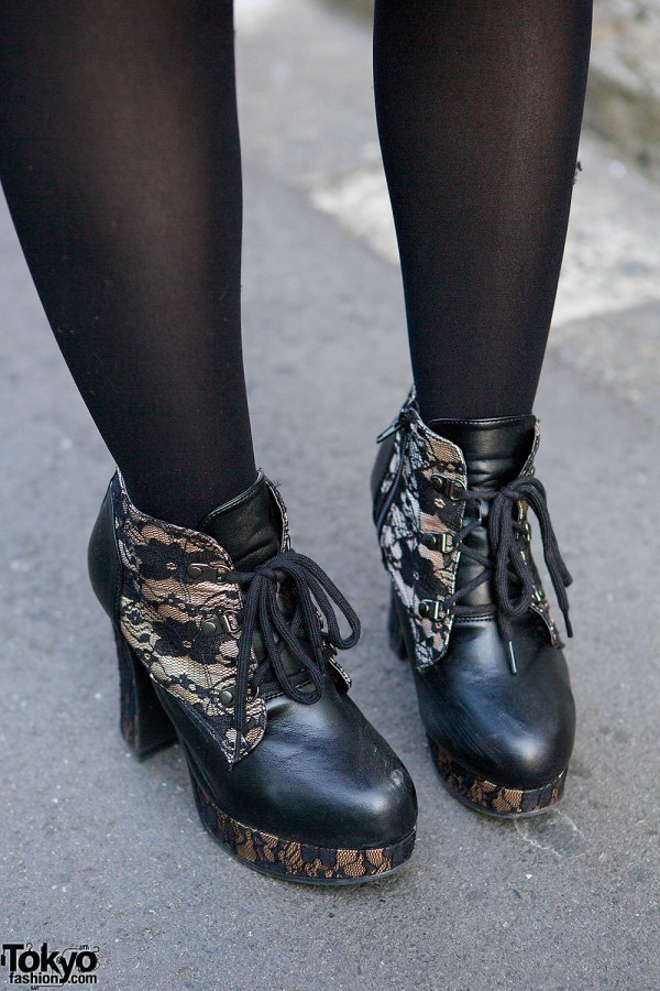 Lace Ankle Boots
