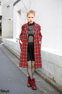 Resale Long Plaid Coat