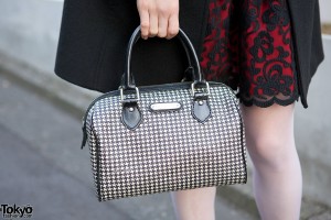 Ralph Lauren Houndstooth Bag
