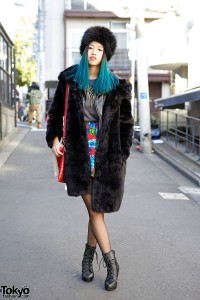 Monki Faux Fur Coat