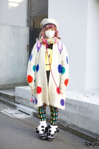 Kinji Polka Dot Coat