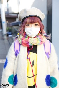 Lilac Hair & Beret