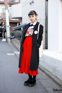 Ruko's Vintage Style in Harajuku