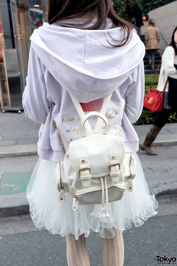 Small Backpack & Tulle Skirt