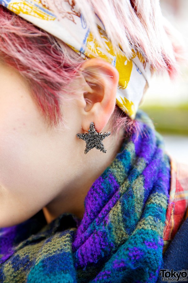 Star Shaped Earrings