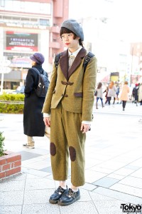 Tweed Women's Suit in Harajuku