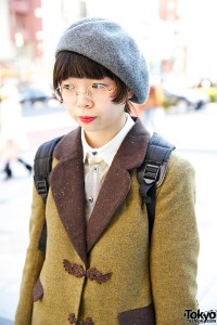 Round Glasses & Beret