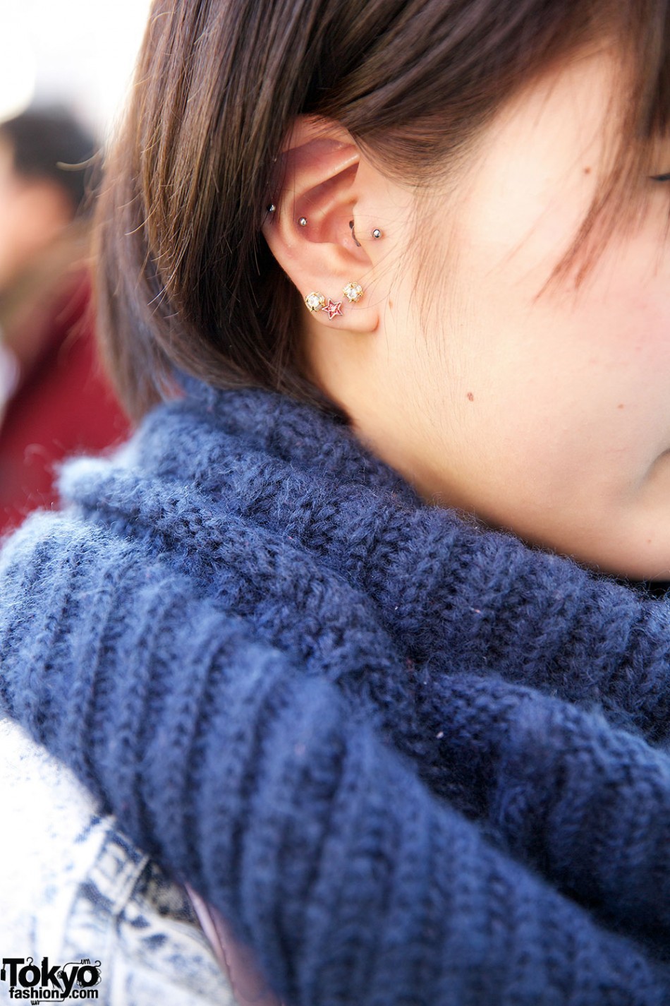 Acid Wash Denim Jacket w/ Galaxy Print & Snow White in Harajuku – Tokyo ...
