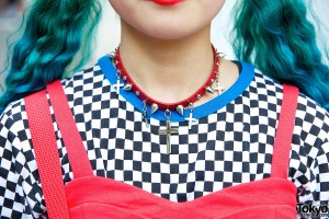 Spinns Cross & Spikes Necklace