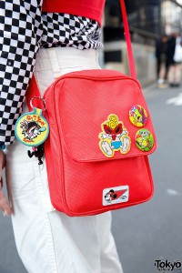 Hysteric Mini x Ren & Stimpy Red Bag
