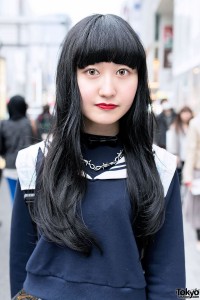 Bubbles Harajuku Sailor Top