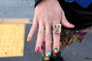 Kanji Ring in Harajuku