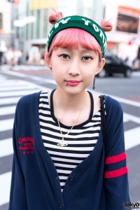 Cute Pink Hairstyle & Headband
