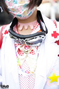 Dripping Choker & Goggles