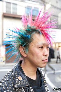 Blue & Pink Mohawk