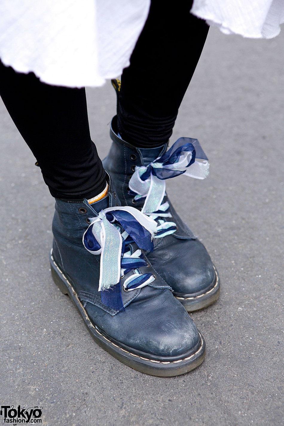 Bomber Jacket, Layered Skirt & Dr. Martens Boots in Harajuku – Tokyo ...