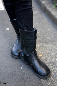 Black Boots in Harajuku