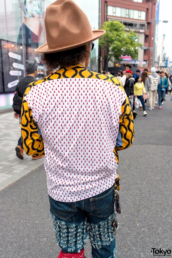 World's End Shirt & Hat in Harajuku