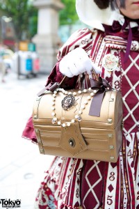 Treasure Chest Shaped Handbag