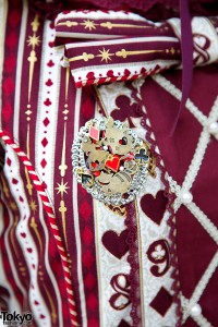 Alice in Wonderland Brooch