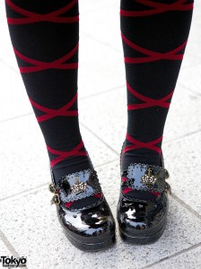 Stockings & Lolita Patent Shoes