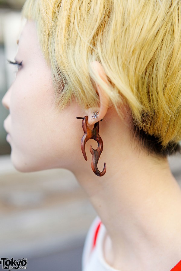 Wooden Earring
