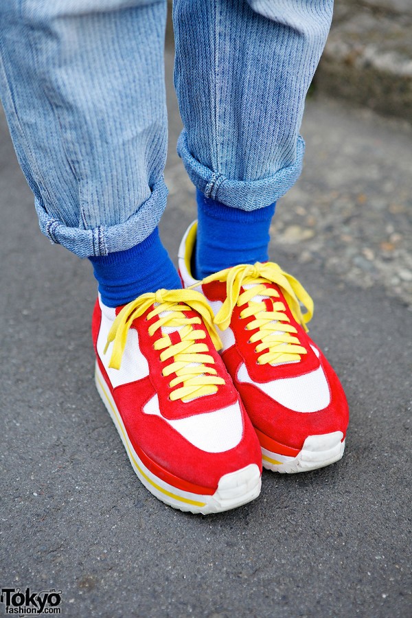 Red/Yellow Sneakers