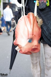 Bunkaya Zakkaten Doll Head Bag